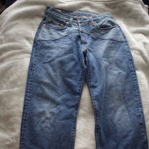 Levi's Blue Straight Leg Women's Jeans